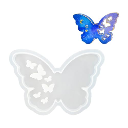 Handgefertigte Formen aus Epoxidharz, Schmetterling, Silikonformen, Gips, Ornament von GMBYLBY