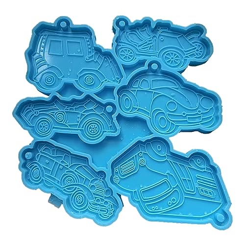 Hochglänzende LKW Silikonform Schlüsselbund Ornamente Anhänger Epoxidharz Crafting Formen Schmuck Herstellung Werkzeug Valentinstag Epoxidharzformen Einzigartig von GMBYLBY