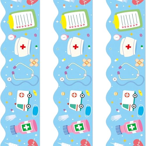 Krankengrenze Für Krankenschwester Grenze Aufkleber Wandaufkleber 59ft Long Healthcare Border Aufkleber Für Krankenhaus Und Bürodekoration von GMBYLBY