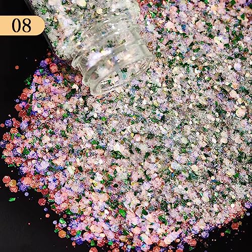 Künstlerpailletten Flohes Zum Füllen Von Mehrzwecken In 10 Eleganten Farbmode Accessoire Für Handwerksliebhaber Easy Decoration Pailletten von GMBYLBY