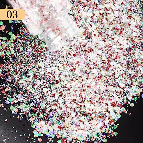 Künstlerpailletten Flohes Zum Füllen Von Mehrzwecken In 10 Eleganten Farbmode Accessoire Für Handwerksliebhaber Easy Decoration Pailletten von GMBYLBY