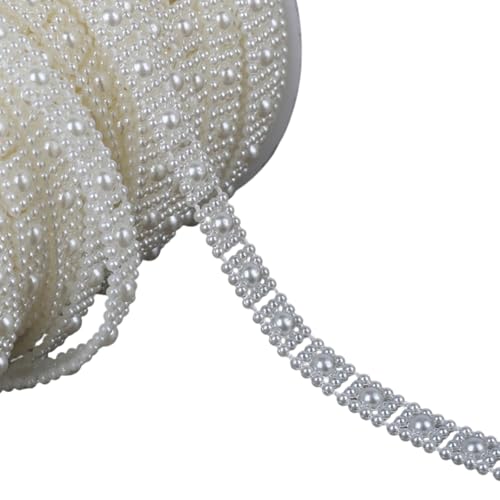 Künstliche Perlen, Perlenkette, Imitationsperlen aus Kunstharz, für Kunst, Handwerk, Hochzeit, Dekoration, Schmuckherstellung Künstliche Perlen, Perlenkette, Imitationsperlen aus Kunstharz, für Kunst, Handwerk, Hochzeit, Dekoration, Schmuckherstellung von GMBYLBY