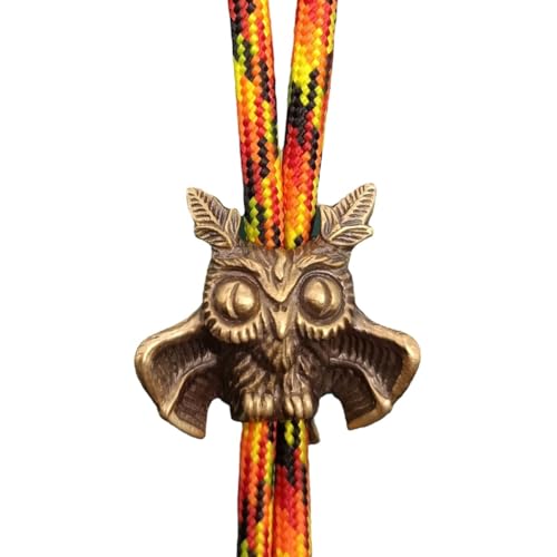 Leichtes Umhängeband in Eulenform, Messing, Vintage-Kordel für Armbänder, Anhänger von GMBYLBY