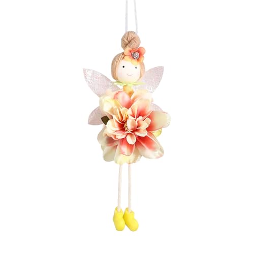 Mädchenfigur, tragbar, Ornament, handgefertigte Hängedekoration, Mädchenform, Hängender Anhänger, geeignet oder Raumdekoration und Geschenke Mädchenfigur, tragbar, Ornament, handgefertigte Hängedekoration, Mädchenform, Hängender Anhänger, geeignet oder Raumdekoration und Geschenke von GMBYLBY