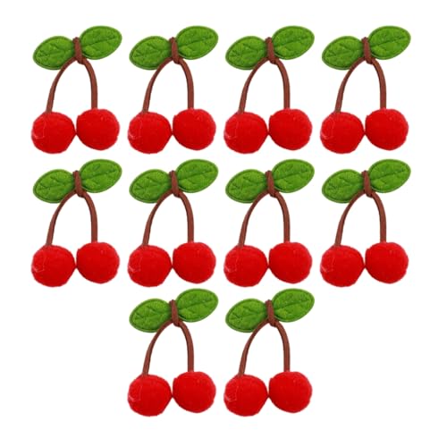 Obst-Pompons, Stoff zum Nähen, Basteln, Haar-Accessoires, Kleidung, Verzierungen, Zuhause, 10 Stück von GMBYLBY