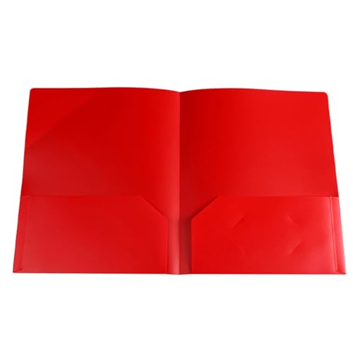 Ordner mit 2 Fächern, 1/6 Stück in Briefgröße mit Doppeltasche, Briefgröße, Präsentation, Dokumenten-Organizer, verschiedene Farben, für Zuhause Ordner mit 2 Fächern, 1/6 Stück in Briefgröße mit Doppeltasche, Briefgröße, Präsentation, Dokumenten-Organizer, verschiedene Farben, für Zuhause von GMBYLBY