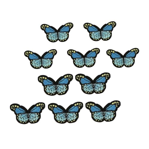 Set mit 10 Stickerei-Schmetterling-Applikationen zum Aufbügeln oder Aufnähen von Kleidung Set mit 10 Stickerei-Schmetterling-Applikationen zum Aufbügeln oder Aufnähen von Kleidung von GMBYLBY