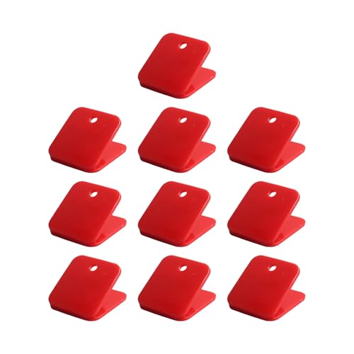 Set mit 10 quadratischen Acryl-Büroklammern, Büroklammern, Mehrzweck-Aktenklammern für Bastelarbeiten, Lebensmittelbeutel, Foto-Dokumente, Organisation, quadratische Clips für Planer und Tagebücher Set mit 10 quadratischen Acryl-Büroklammern, Büroklammern, Mehrzweck-Aktenklammern für Bastelarbeiten, Lebensmittelbeutel, Foto-Dokumente, Organisation, quadratische Clips für Planer und Tagebücher von GMBYLBY