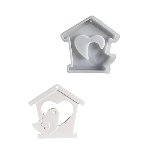 Silikonform für Hausvögel, Plaketten, Anhänger, Basteln, Gießharze, Form für Back- und Bastelprojekte zu Hause Silikonform für Hausvögel, Plaketten, Anhänger, Basteln, Gießharze, Form für Back- und Bastelprojekte zu Hause von GMBYLBY