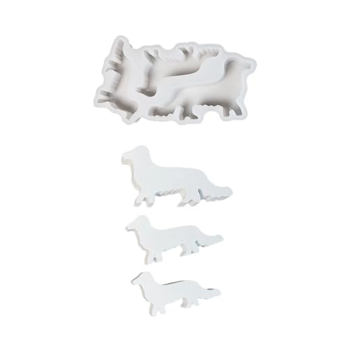Silikonformen für Hundefiguren, Epoxidharz, für Heimdekoration, Gips-Silikonformen von GMBYLBY