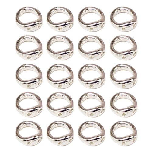 Stabile Doppel Loch Stecker Ringe Schmuck Verschlüsse Personalisierte Doppel Loch Stecker Für Schmuck Und Handwerk von GMBYLBY