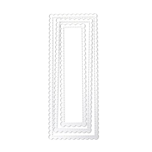 Stanzschablonen aus Karbonstahl, dekorative Prägepapier-Stanzform für Kartenherstellung, Scrapbooking, Lesezeichen von GMBYLBY