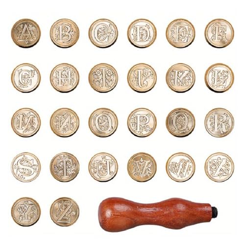 Wachse Seal Stempel Set Alphabets Versiegelungsstempel Kits Versiegelung Wachsen Stempel von GMBYLBY