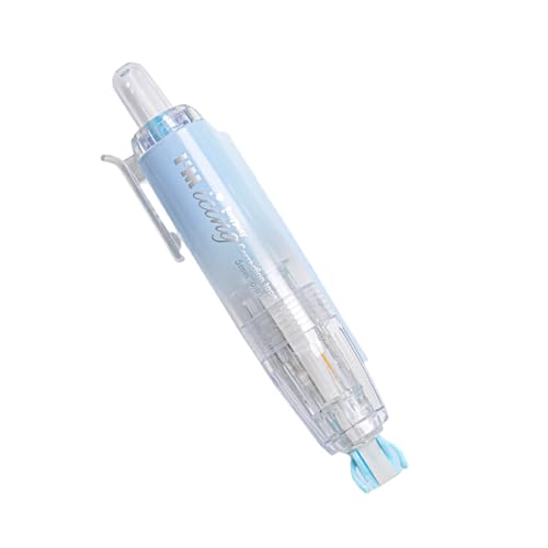 White Out Korrekturband, Farbverlauf, einziehbar, für sofortige Korrekturen, Farbverlauf, Farbkorrektur, einziehbar, Weiß für Korrekturen White Out Korrekturband, Farbverlauf, einziehbar, für sofortige Korrekturen, Farbverlauf, Farbkorrektur, einziehbar, Weiß für Korrekturen von GMBYLBY