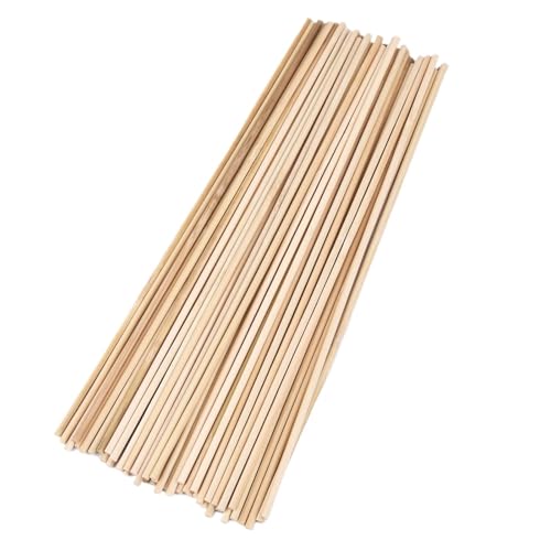 HolzstäBe Zum Basteln 20-50 stücke 30cm Runde Holz Sticks DIY Handgemachte Handwerk Machen Gebäude Modell(4x300mm-50pcs) von GMGQJST