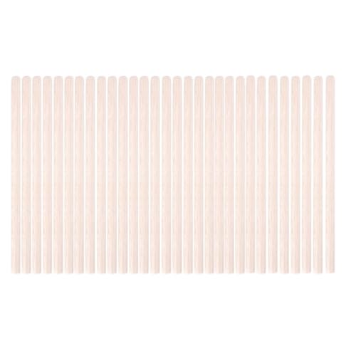 HolzstäBe Zum Basteln 3-30 teile/los Durchmesser 3-12mm Balsaholz Runde Sticks for DIY Flugzeug/Boot Modell Gebäude Zubehör holz Dübel for Crafting 10-50cm(3x100mm-30pcs) von GMGQJST