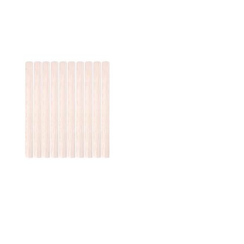 HolzstäBe Zum Basteln 3-30 teile/los Durchmesser 3-12mm Balsaholz Runde Sticks for DIY Flugzeug/Boot Modell Gebäude Zubehör holz Dübel for Crafting 10-50cm(8x100mm-10pcs) von GMGQJST