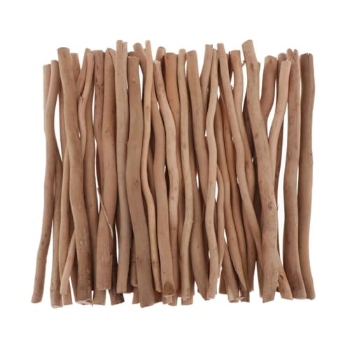HolzstäBe Zum Basteln 50Pcs Zweig Stange Treibholz Geformt for Hochzeit Holz Holzbearbeitung von GMGQJST