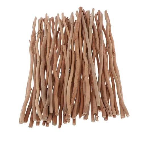 HolzstäBe Zum Basteln 50Set Holz Zweig Sticks Viele Treibholz Geformt Hause Holzbearbeitung von GMGQJST
