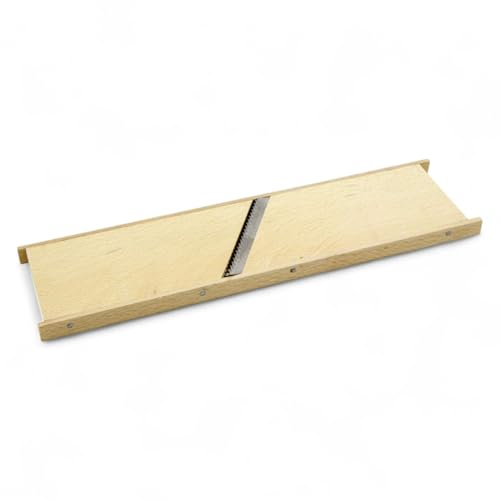 Karottenhobel, Karottenreibe, Тёрка-Корейка, Gemüsereibe, Gemüsehobel Küchenreibe mit Edelstahlklingen, Reibe Hobel für Karottensalat (Holz: Durchmesser 2 mm, Feiner Rieb) von GMMH