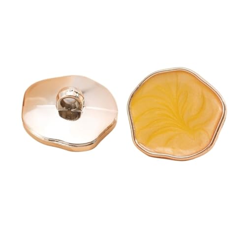 10pcs 21/25mm Special Shape Schaftknöpfe Schöne Unregelmäßige Kunststoffknöpfe für Frauen Mäntel, Kleidung und Accessoires (Color : 21, 21mm) von GMVZGQW