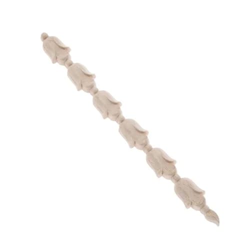 Holzapplikationen, Onlays, unlackiert, lang, geschnitzt, Aufkleber, Ecke, aufrechter Applikationsrahmen, Möbel, Wand, Tür, Bambusform, Blumenornament für Schrankdekoration, Farbe 3, 1 Stück Holzapplikationen, Onlays, unlackiert, lang, geschnitzt, Aufkleber, Ecke, aufrechter Applikationsrahmen, Möbel, Wand, Tür, Bambusform, Blumenornament für Schrankdekoration, Farbe 3, 1 Stück von GMVZGQW