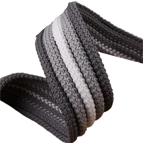 Köperband, 4,5 m, 35 mm, Strickstreifen, bunte Bänder, Haarschleifen, DIY, Handwerk, handgefertigtes Zubehör, Kleidung, Schuhe, Hüte, Materialien für Heimwerker (Farbe 23) von GMVZGQW