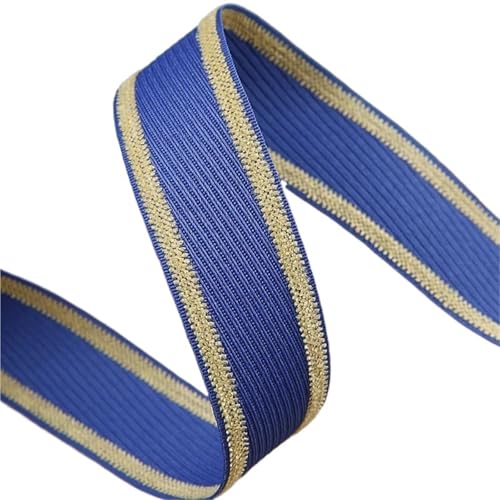 Köperband, 4,5 m, Köperband, Polyesterband für Heimwerker, Basteln, Haarbekleidung, Schleifen, Materialien, Geschenk, Kuchen, Verpackung, Kleidung, Hutbesätze, Zubehör für Heimwerker (Königsblau, 25 von GMVZGQW