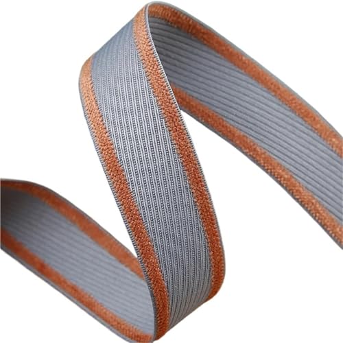 Köperband, 4,5 m, Köperband, Polyesterband für Heimwerker, Handwerk, Haarbekleidung, Schleifen, Materialien, Geschenk, Kuchen, Verpackung, Kleidung, Hutbesätze, Zubehör für Heimwerker (Grau, 25 mm) von GMVZGQW