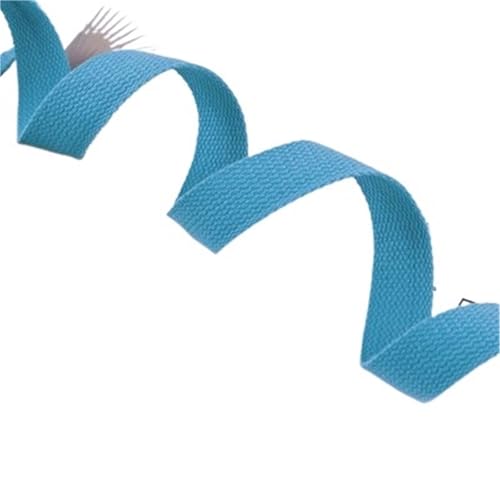 Köperband, 5 m, 25 mm, Segeltuchband, Gürteltasche, verdicktes Baumwollgewebe, Segeltuch, Gurtband, Rucksack, Umreifung, Nähtasche, Gürtel, Zubehör für Heimwerker (Farbe 03) von GMVZGQW