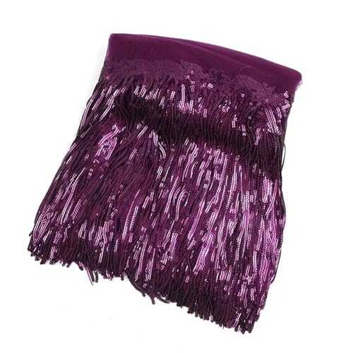 Quasten-Nähborte, 20 cm, Pailletten-Fransenquaste, Spitzenborte, Glitzerband, DIY, Tanzaufführung, Kleidung, Dekoration, Nähmaterial für lateinamerikanische Kleider, Farbe: 16,6 m Quasten-Nähborte, 20 cm, Pailletten-Fransenquaste, Spitzenborte, Glitzerband, DIY, Tanzaufführung, Kleidung, Dekoration, Nähmaterial für lateinamerikanische Kleider, Farbe: 16,6 m von GMVZGQW