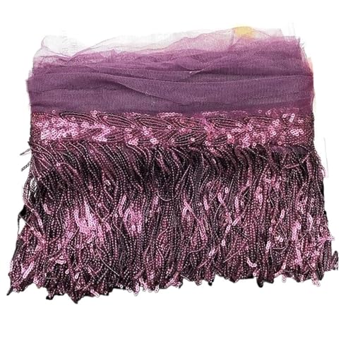 Quasten-Nähborte, 4,5 m, bunte Pailletten, glänzende Quaste, Spitzenbesatz, Fransen, 20 cm breit, DIY-Kleidung, lateinamerikanisches Tanzkleid, Hochzeitsband, Nähen für lateinamerikanische Kleider Quasten-Nähborte, 4,5 m, bunte Pailletten, glänzende Quaste, Spitzenbesatz, Fransen, 20 cm breit, DIY-Kleidung, lateinamerikanisches Tanzkleid, Hochzeitsband, Nähen für lateinamerikanische Kleider von GMVZGQW