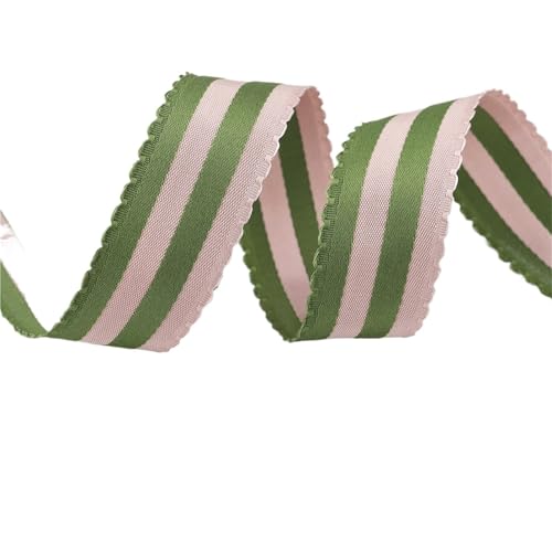 Twill-Klebeband, doppelseitig, farbige Streifenbänder, Hochzeits- und Party-Dekorationsmaterialien, 4,5 m, handgefertigt, Geschenkverpackungsmaterialien für Heimwerker (Farbe A9, 16 mm) von GMVZGQW