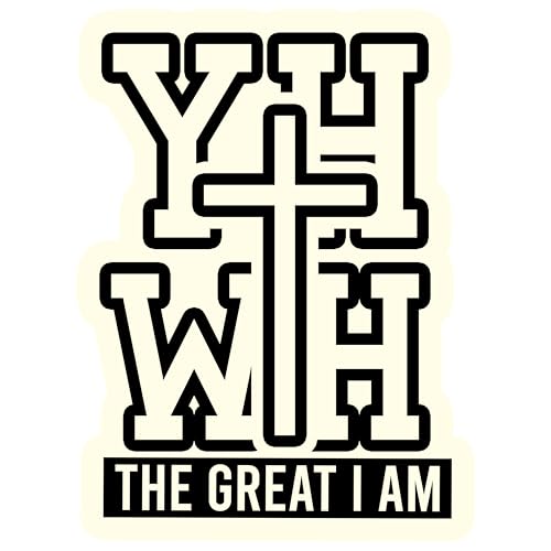 YHWH The Great I Am Patch 7,6 cm Kreuz Christlich, Bibelvers, Jesus, Inspiration, Bügeln/Aufnähen, Stickerei, Stoffapplikation für Trucker, Hüte, Kleidung, Rucksack, DIY-Zubehör, Freunde, Geschenke YHWH The Great I Am Patch 7,6 cm Kreuz Christlich, Bibelvers, Jesus, Inspiration, Bügeln/Aufnähen, Stickerei, Stoffapplikation für Trucker, Hüte, Kleidung, Rucksack, DIY-Zubehör, Freunde, Geschenke von GNAART