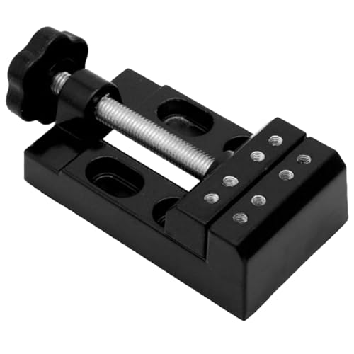 GNAUMORE Klein Paralleltisch Schraubstock,Mini Schraubstock,Bohrmaschine Schraubstock für Schmuck Handwerk,Universal Mini Klemme Tisch Bank Schraubstock,Flache Schnitzklemme,Mini Bohrmaschine Bank GNAUMORE Klein Paralleltisch Schraubstock,Mini Schraubstock,Bohrmaschine Schraubstock für Schmuck Handwerk,Universal Mini Klemme Tisch Bank Schraubstock,Flache Schnitzklemme,Mini Bohrmaschine Bank von GNAUMORE