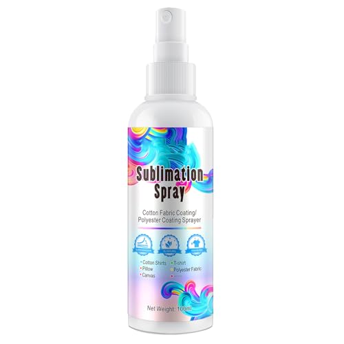 GNAUMORE Sublimation für Hemden aus Baumwolle,Beschichtungsspray für Hemden,Sublimationsspray,Sublimation für Hemden,Sublimation Beschichtungs Spray,für Baumwoll-T-Hemden alle Stoffe 100ML GNAUMORE Sublimation für Hemden aus Baumwolle,Beschichtungsspray für Hemden,Sublimationsspray,Sublimation für Hemden,Sublimation Beschichtungs Spray,für Baumwoll-T-Hemden alle Stoffe 100ML von GNAUMORE