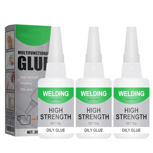 3 Stück Swelding kleber,chweißen Öliger Kleber,Mächtiger Universalkleber Uniglue Universal Wasserdichter Superkleber Multifungctional Glue Extra Stark für Kunststoff Metall Keramik Leder Harz 3 Stück Swelding kleber,chweißen Öliger Kleber,Mächtiger Universalkleber Uniglue Universal Wasserdichter Superkleber Multifungctional Glue Extra Stark für Kunststoff Metall Keramik Leder Harz von GNHG