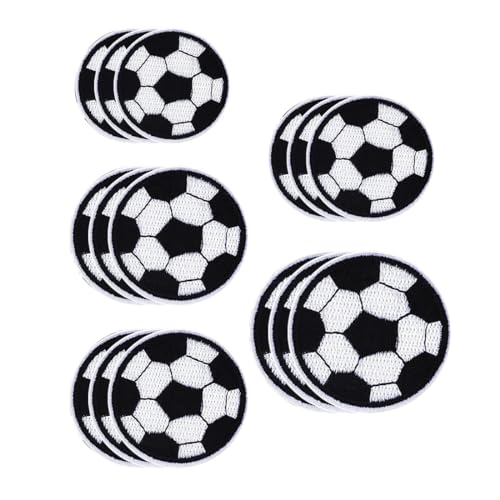 GNHG 15 Stück Fußball-Stickpatches, Fußball-Sticker-Patches für Kleidung, waschbar und wiederverwendbar für Jeans, Jacken, Taschen GNHG 15 Stück Fußball-Stickpatches, Fußball-Sticker-Patches für Kleidung, waschbar und wiederverwendbar für Jeans, Jacken, Taschen von GNHG
