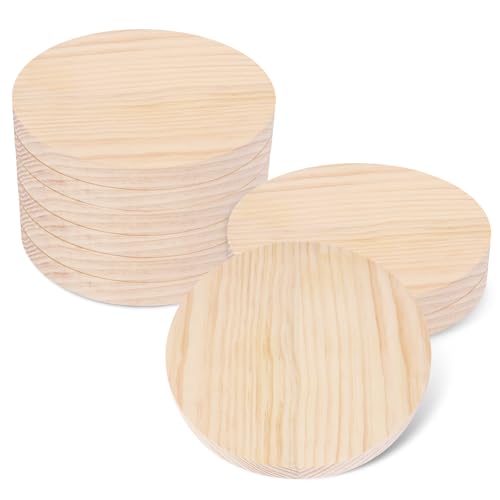 9 Stück 20,3 cm große Holzscheiben Kreise, unlackierte Holzuntersetzer, natürliche Holzscheiben, runde Holztafeln für Bastelarbeiten, Heimdekoration, Türhänger, Holzgravur, Holzgravur GNIEMCKIN. 9 Stück 20,3 cm große Holzscheiben Kreise, unlackierte Holzuntersetzer, natürliche Holzscheiben, runde Holztafeln für Bastelarbeiten, Heimdekoration, Türhänger, Holzgravur, Holzgravur GNIEMCKIN. von GNIEMCKIN