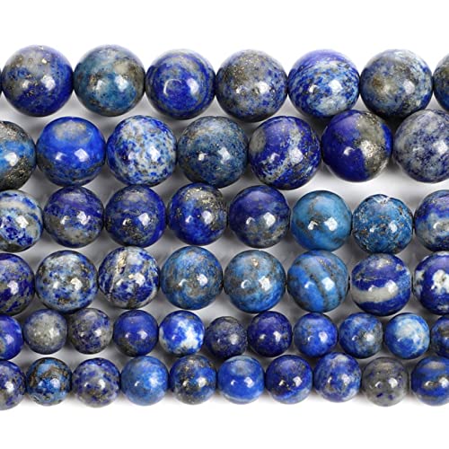 GNOXI Lose Türkis Perlen Für Schmuck Machen Naturstein Perlen Lapis Lazulis Für DIY Armband Halsketten-H7372,4mm 88-90pcs von GNOXI