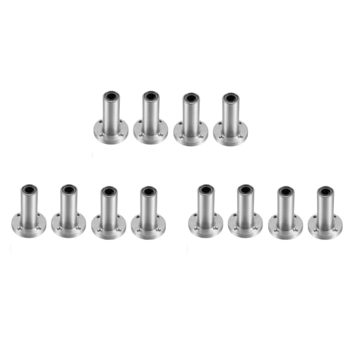 GNURBDILFO 12 STÜCKE 8 mm LMF8LUU Langes Rundflanschkupplungs-Linearlager, CNC-Teileschieber GNURBDILFO 12 STÜCKE 8 mm LMF8LUU Langes Rundflanschkupplungs-Linearlager, CNC-Teileschieber von GNURBDILFO