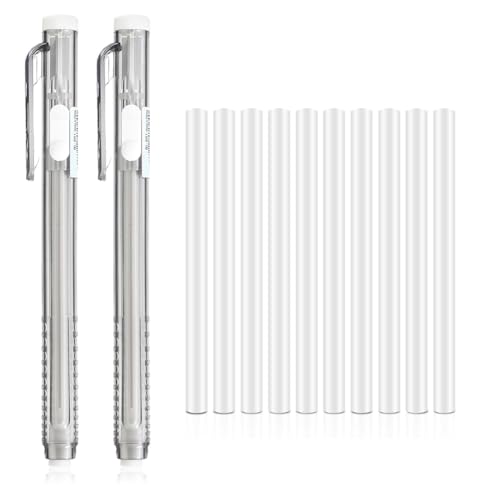 GNURBDILFO 12er-Pack Einziehbare Mechanische Radierstifte, 2 Radiergummis mit 10 -Radiergummi-Minen für Schule, Zuhause, Büro B GNURBDILFO 12er-Pack Einziehbare Mechanische Radierstifte, 2 Radiergummis mit 10 -Radiergummi-Minen für Schule, Zuhause, Büro B von GNURBDILFO