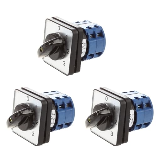 GNURBDILFO 3X 660V 20A 6 Klemmen 4 Positionen Rotary Cam Umschalter GNURBDILFO 3X 660V 20A 6 Klemmen 4 Positionen Rotary Cam Umschalter von GNURBDILFO