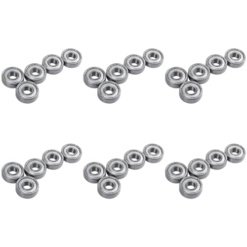 GNURBDILFO 607Z 7 X 19 X 6Mm Doppelt Geschirmte Rillenkugellager 30 Stk von GNURBDILFO