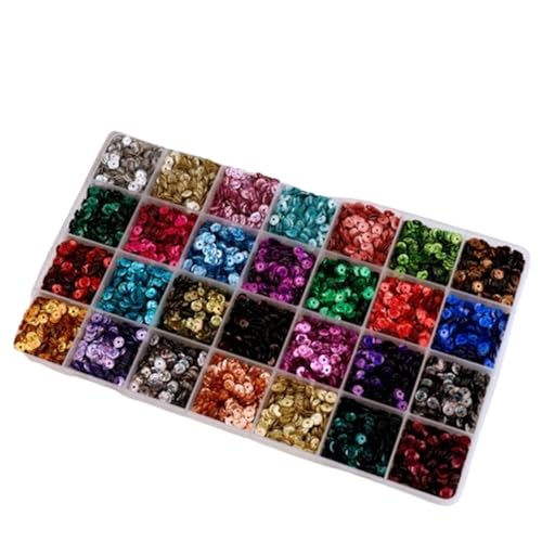 mit farbenfrohen Papierstücken, Runde Flatback-Pailletten-Konfetti, 5 mm flache, runde, lose PVC-Pailletten, lose runde Pailletten for Nähen von Hochzeitskleidern mit farbenfrohen Papierstücken, Runde Flatback-Pailletten-Konfetti, 5 mm flache, runde, lose PVC-Pailletten, lose runde Pailletten for Nähen von Hochzeitskleidern von GNYVZXPLQ