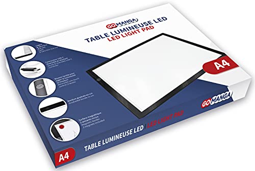 GO MANGA GM42550 Besonders dünner Leuchttisch, LED, A4 GO MANGA GM42550 Besonders dünner Leuchttisch, LED, A4 von GO MANGA