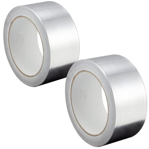 GOCABLETIES Aluminium Klebeband, 48 mm x 25 m, selbstklebendes Alu Klebeband, silber, Wasser- und hitzebeständig Band zum Versiegeln, Reparieren und Isolieren, 2 Rollen GOCABLETIES Aluminium Klebeband, 48 mm x 25 m, selbstklebendes Alu Klebeband, silber, Wasser- und hitzebeständig Band zum Versiegeln, Reparieren und Isolieren, 2 Rollen von GOCABLETIES