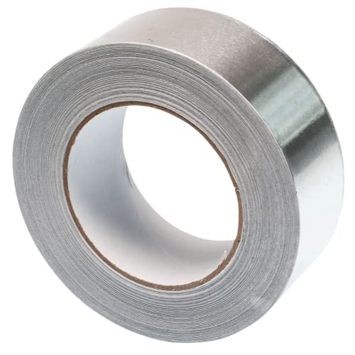 Aluminium Klebeband, 48 mm x 50 m, selbstklebendes Alu Klebeband, silber, Wasser- und hitzebeständig Band zum Versiegeln, Reparieren und Isolieren, 1 Rolle von Gocableties Aluminium Klebeband, 48 mm x 50 m, selbstklebendes Alu Klebeband, silber, Wasser- und hitzebeständig Band zum Versiegeln, Reparieren und Isolieren, 1 Rolle von Gocableties von GOCABLETIES
