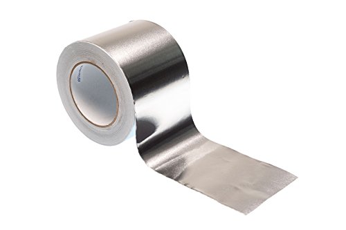 GOCABLETIES Breites Aluminium Klebeband, 100 mm x 50 m, selbstklebendes Alu Klebeband, silber, Wasser- und hitzebeständig Band zum Versiegeln, Reparieren und Isolieren, 1 Rolle GOCABLETIES Breites Aluminium Klebeband, 100 mm x 50 m, selbstklebendes Alu Klebeband, silber, Wasser- und hitzebeständig Band zum Versiegeln, Reparieren und Isolieren, 1 Rolle von GOCABLETIES