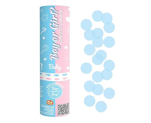 GODAN Konfettikanone Babyshower hellblau Junge GODAN Konfettikanone Babyshower hellblau Junge von GODAN